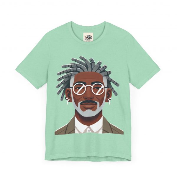 Stylish Elder with Locs T-Shirt - Image 27