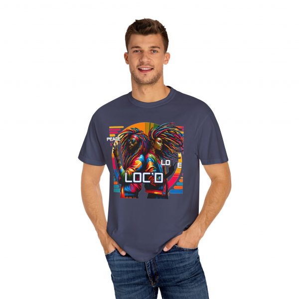 Peace Love Loc'd: Retro-Inspired Unisex Tee Celebrating Unity & Style - Image 40