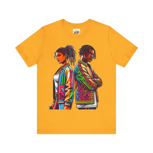 Vibrant Duo Locs T-Shirt – Bold and Beautiful - Image 21