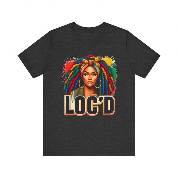 Colorful Loc'd girl splash T-Shirt - Image 33
