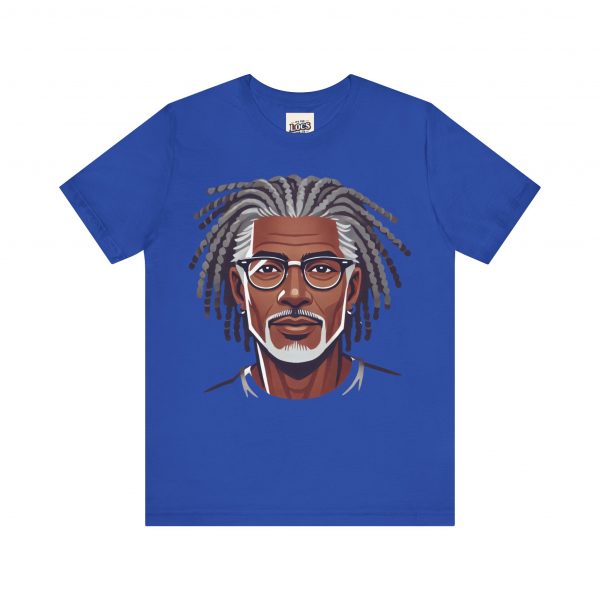 Stylish Elder with Locs T-Shirt - Image 53