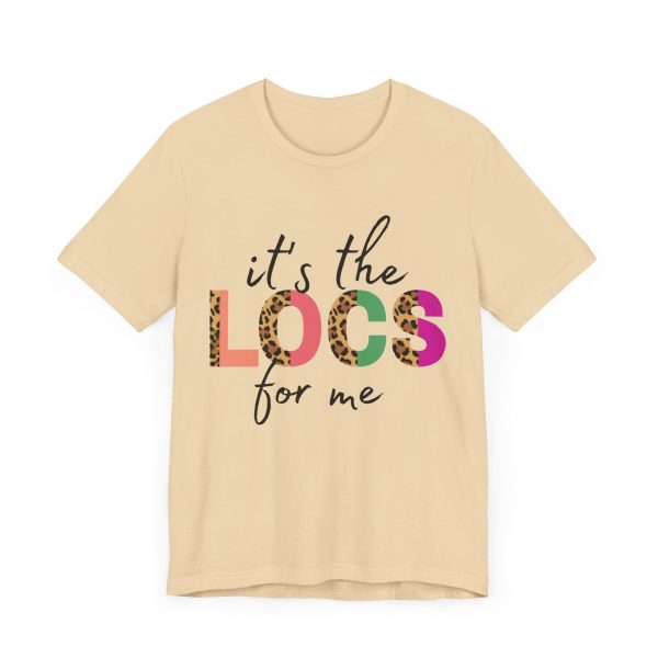 Copy of Stylish "It's the LOCS for Me" T-Shirt with Colorful Leopard Print and Hair Length Levels on Back - Image 23
