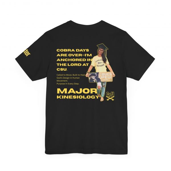 Sister Graduation Celebration Tee for Kinesiology Majors - Custom Grad Shirt - Image 4