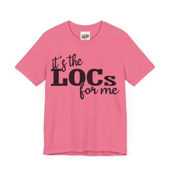 It's the Locs for Me T-Shirt - Multiple Colors Available black print - Image 67