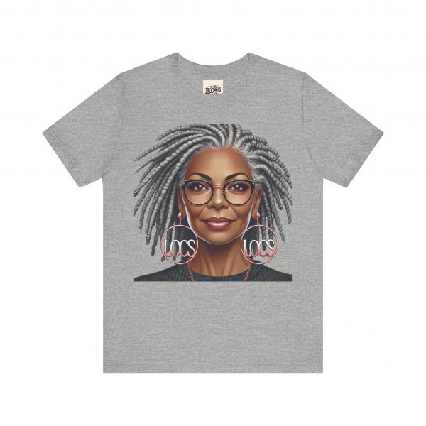 Empowering Woman with Locs T-Shirt - Black Girl Art Tee, Afrocentric Fashion - Image 9