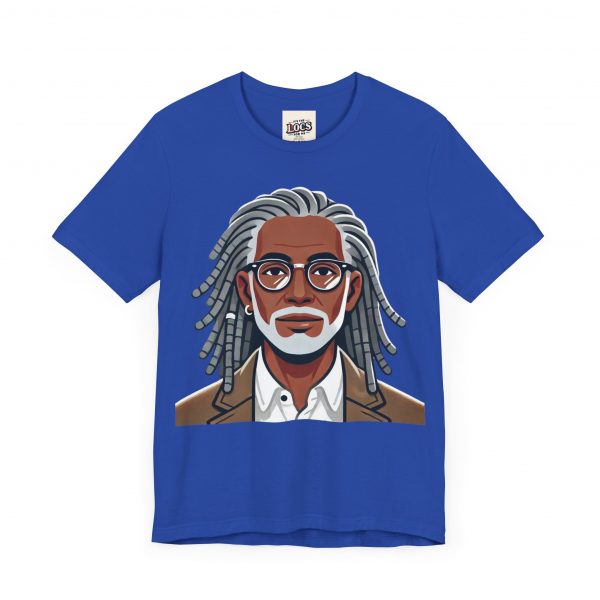 Stylish Elder with Locs T-Shirt - Image 55