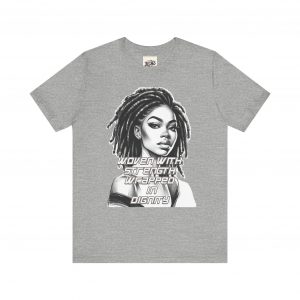 Dignity & Strength Locs Tee - Emblem of Empowerment