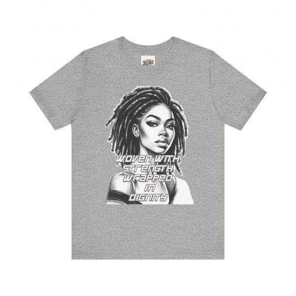 Dignity & Strength Locs Tee - Emblem of Empowerment