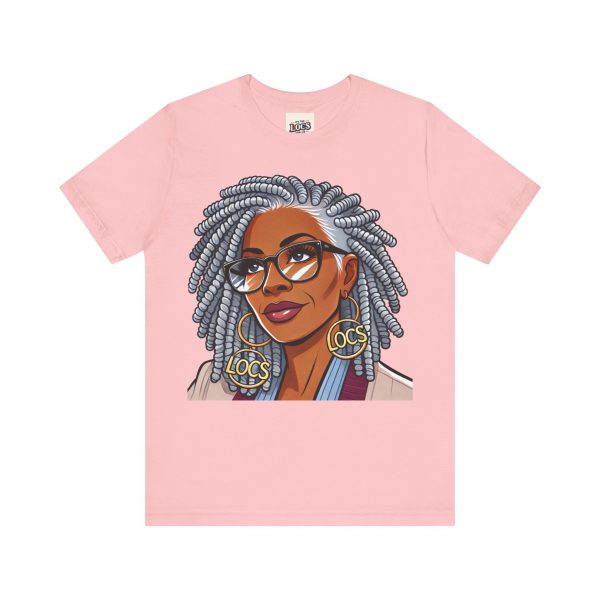 Empowering Woman with Locs T-Shirt - Black Girl Art Tee, Afrocentric Fashion - Image 41