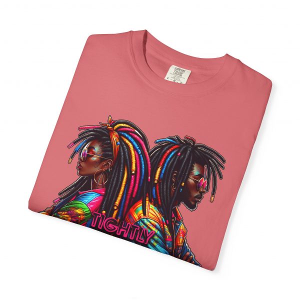 Embrace the Vibrance: Unisex 'Tightly Loc'd' Tee with Electrifying Afrocentric Design - Image 43
