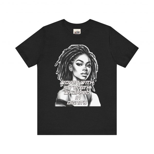 Dignity & Strength Locs Tee - Emblem of Empowerment - Image 17