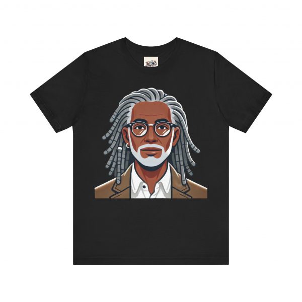 Stylish Elder with Locs T-Shirt - Image 17