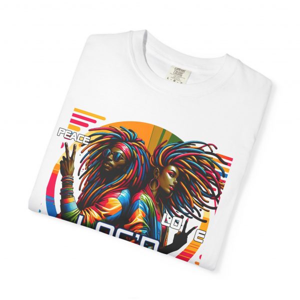 Peace Love Loc'd: Retro-Inspired Unisex Tee Celebrating Unity & Style - Image 15