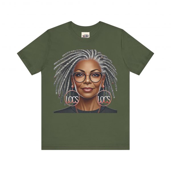 Empowering Woman with Locs T-Shirt - Black Girl Art Tee, Afrocentric Fashion - Image 65