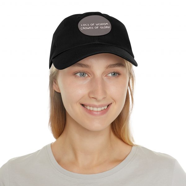 Pink Cap with Round Patch | Locs of Wisdom | Crowns of Glory | Inspirational Design - Image 40