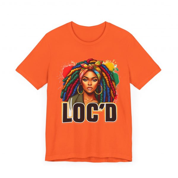 Colorful Loc'd girl splash T-Shirt - Image 15