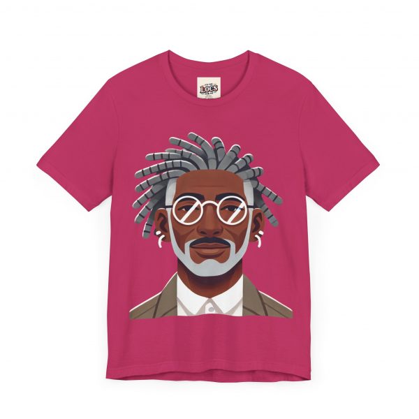 Stylish Elder with Locs T-Shirt - Image 15