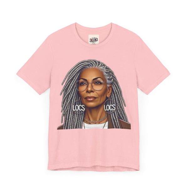 Empowering Woman with Locs T-Shirt - Black Girl Art Tee, Afrocentric Fashion - Image 43