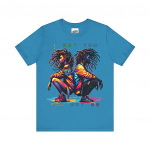 Vibrant Unity Locs T-Shirt – "I Got You, You Got Me"