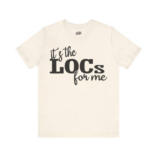 It's the Locs for Me T-Shirt - Multiple Colors Available black print - Image 29