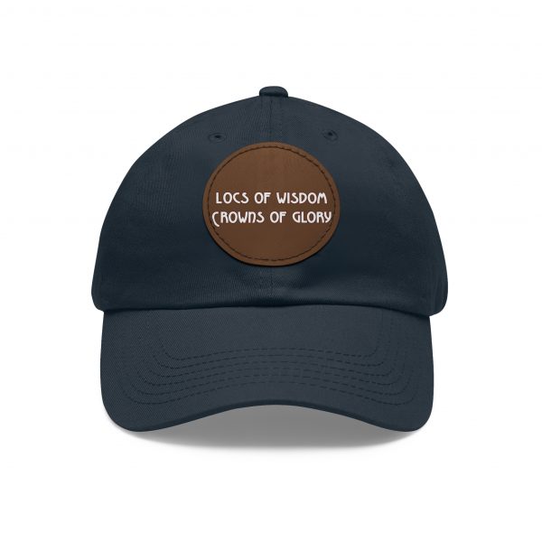 Pink Cap with Round Patch | Locs of Wisdom | Crowns of Glory | Inspirational Design - Image 57