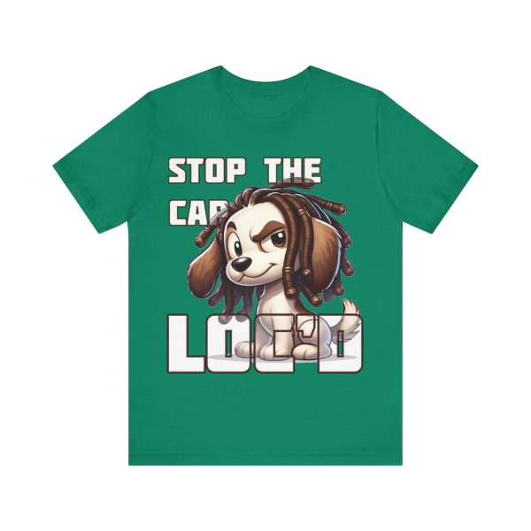 Stop the Cap Dreadlock Dog Graphic Tee - Unisex Humor and Style - Image 25