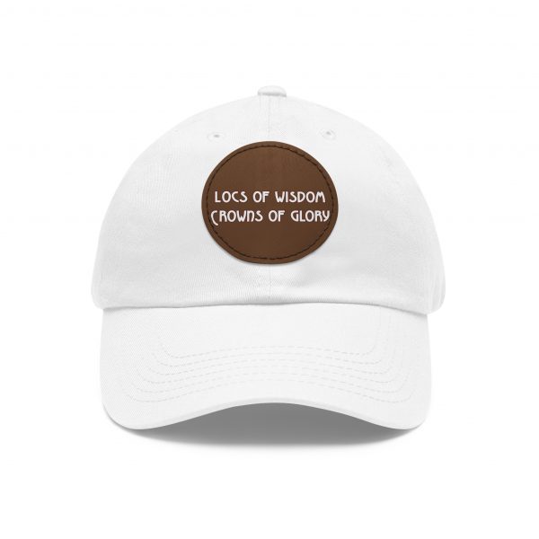 Pink Cap with Round Patch | Locs of Wisdom | Crowns of Glory | Inspirational Design - Image 9
