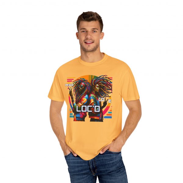 Peace Love Loc'd: Retro-Inspired Unisex Tee Celebrating Unity & Style - Image 36