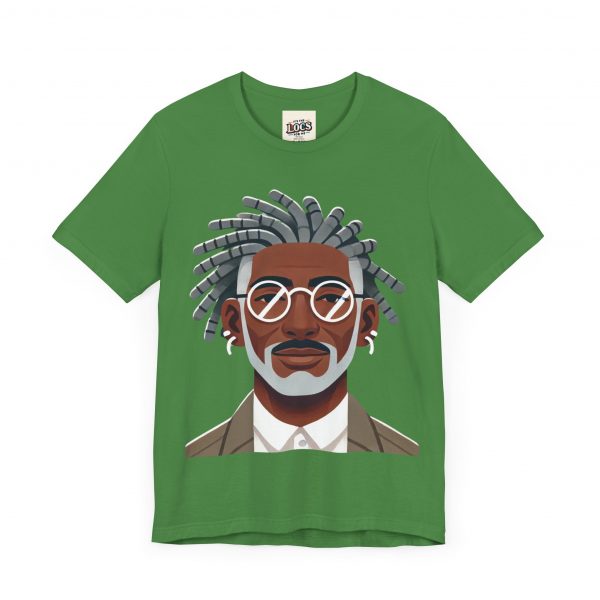 Stylish Elder with Locs T-Shirt - Image 31
