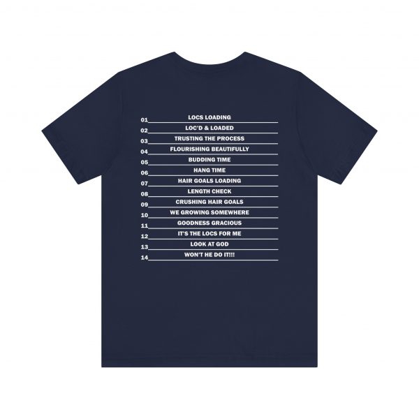Stylish "It's the Locs for Me" T-Shirt - Empowering Loc Lovers - Image 6