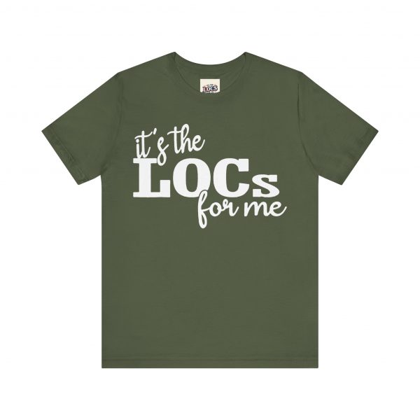 It's the Locs for Me T-Shirt - Multiple Colors Available white print - Image 57