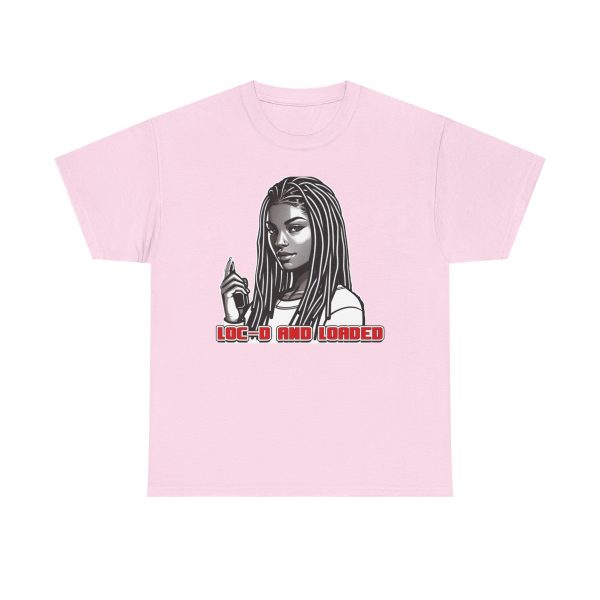 Women's Empowerment LOC'D Tee - Bold Locs Graphic T-Shirt - Image 5