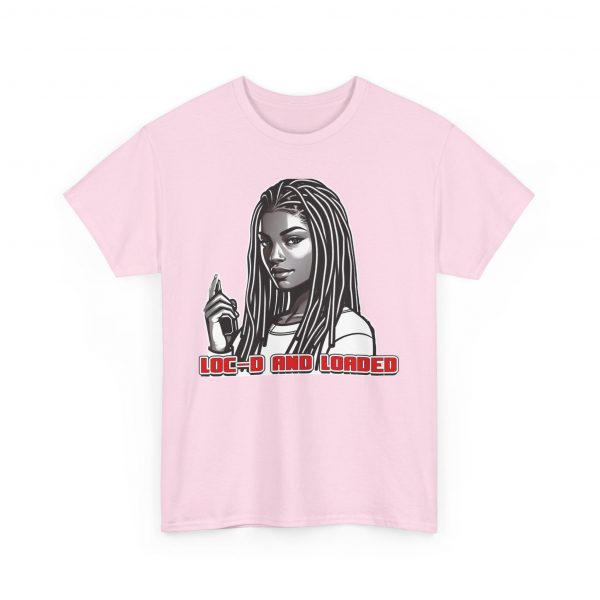 Women's Empowerment LOC'D Tee - Bold Locs Graphic T-Shirt - Image 7