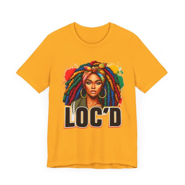 Colorful Loc'd girl splash T-Shirt - Image 27