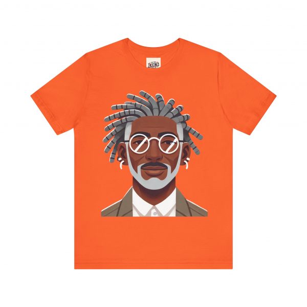 Stylish Elder with Locs T-Shirt - Image 37