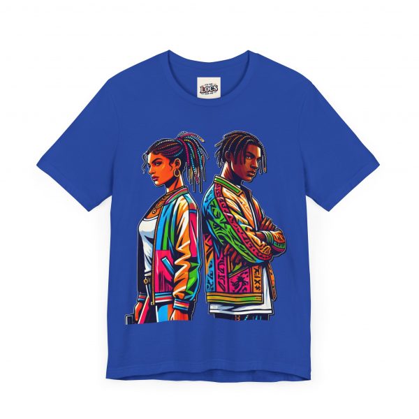 Vibrant Duo Locs T-Shirt – Bold and Beautiful - Image 55