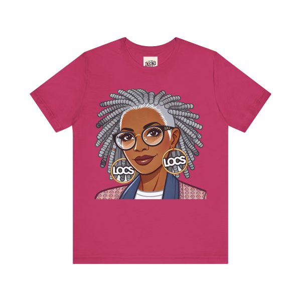 Empowering Woman with Locs T-Shirt - Black Girl Art Tee, Afrocentric Fashion - Image 13