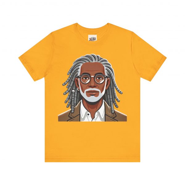 Stylish Elder with Locs T-Shirt - Image 21