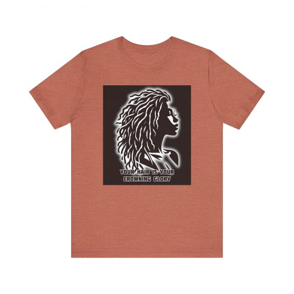 Your Hair is Your Crowning Glory T-Shirt - Locs Design - Image 53