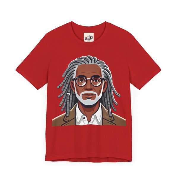 Stylish Elder with Locs T-Shirt - Image 47