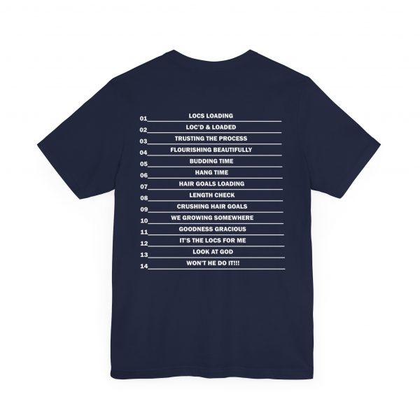Stylish "It's the Locs for Me" T-Shirt - Empowering Loc Lovers - Image 8