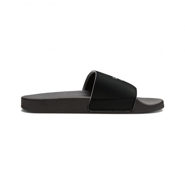 Luminary Black Slide Sandals with Lion Graphic - Stylish and Comfortable Footwear - Perfect for Casual Wear - Unisex Slides for Men and Women - Image 4