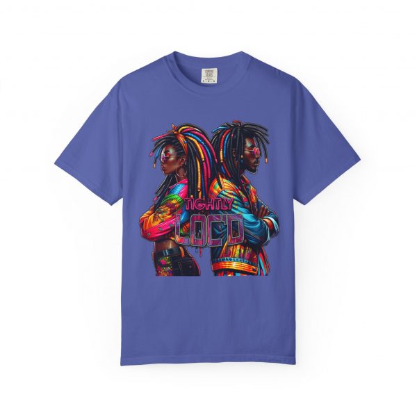 Embrace the Vibrance: Unisex 'Tightly Loc'd' Tee with Electrifying Afrocentric Design - Image 13