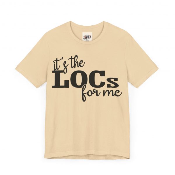 It's the Locs for Me T-Shirt - Multiple Colors Available black print - Image 47