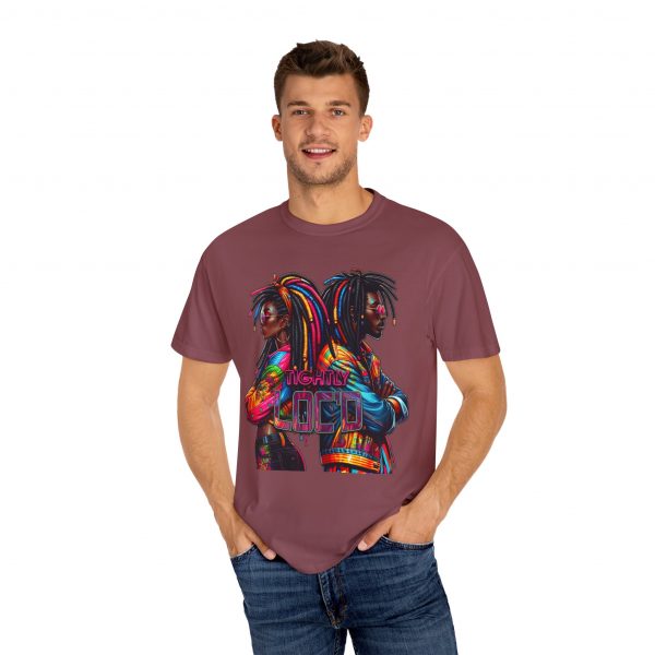 Embrace the Vibrance: Unisex 'Tightly Loc'd' Tee with Electrifying Afrocentric Design - Image 40