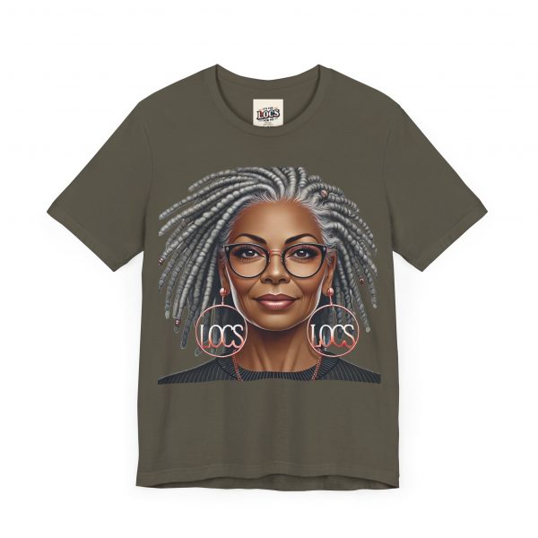 Empowering Woman with Locs T-Shirt - Black Girl Art Tee, Afrocentric Fashion - Image 7