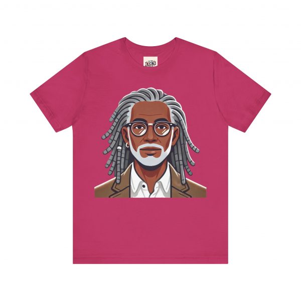 Stylish Elder with Locs T-Shirt - Image 13