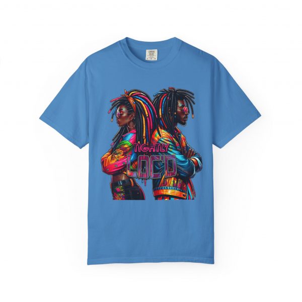 Embrace the Vibrance: Unisex 'Tightly Loc'd' Tee with Electrifying Afrocentric Design - Image 17
