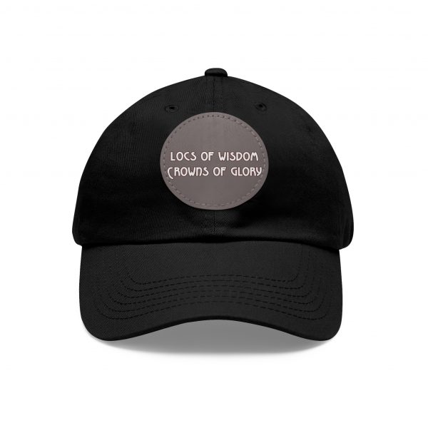 Pink Cap with Round Patch | Locs of Wisdom | Crowns of Glory | Inspirational Design - Image 37