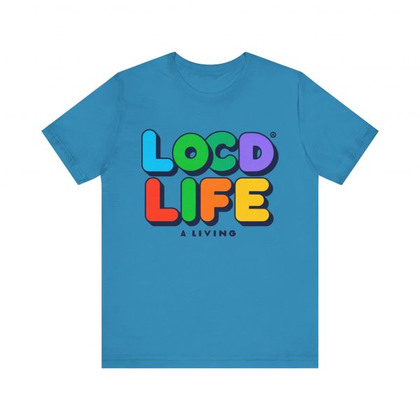 Locd Life A Living T-Shirt - Image 57